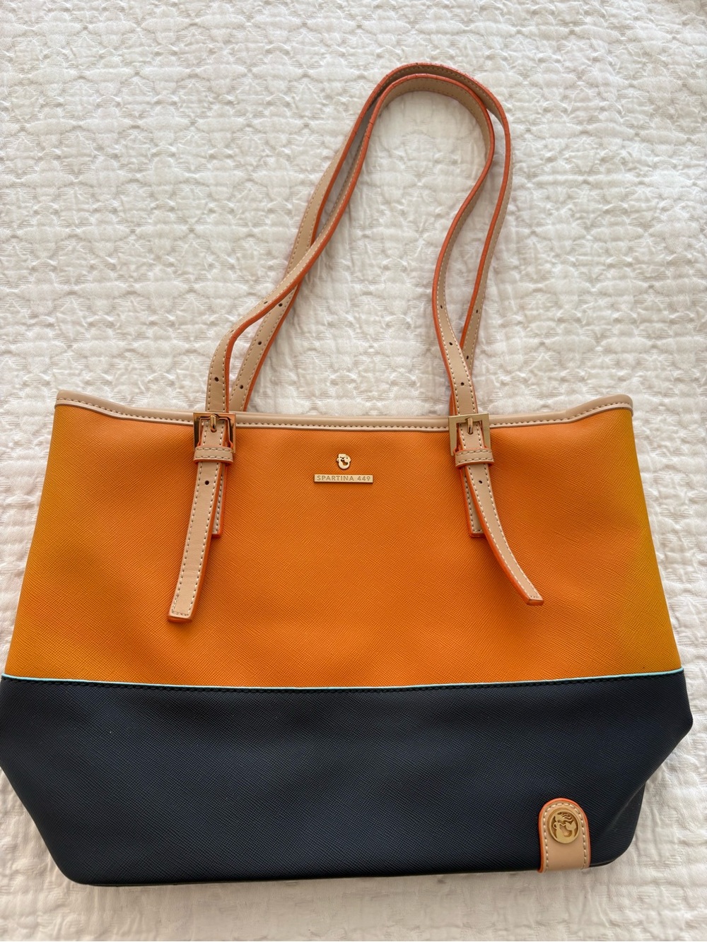 Retreat Orange Medium Tote by Spartina 449
